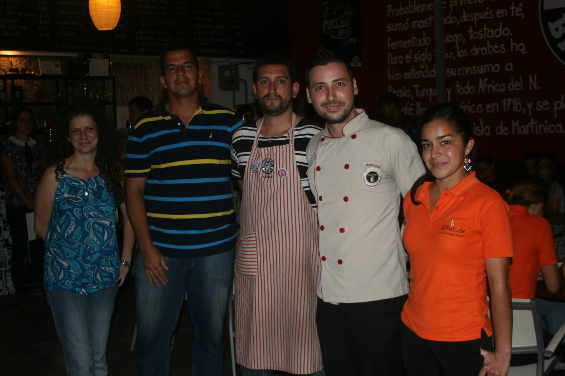 Artistas baristas hacia la final del reto