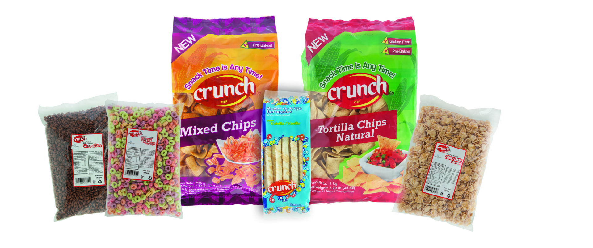Crunch muy selectos y saludables