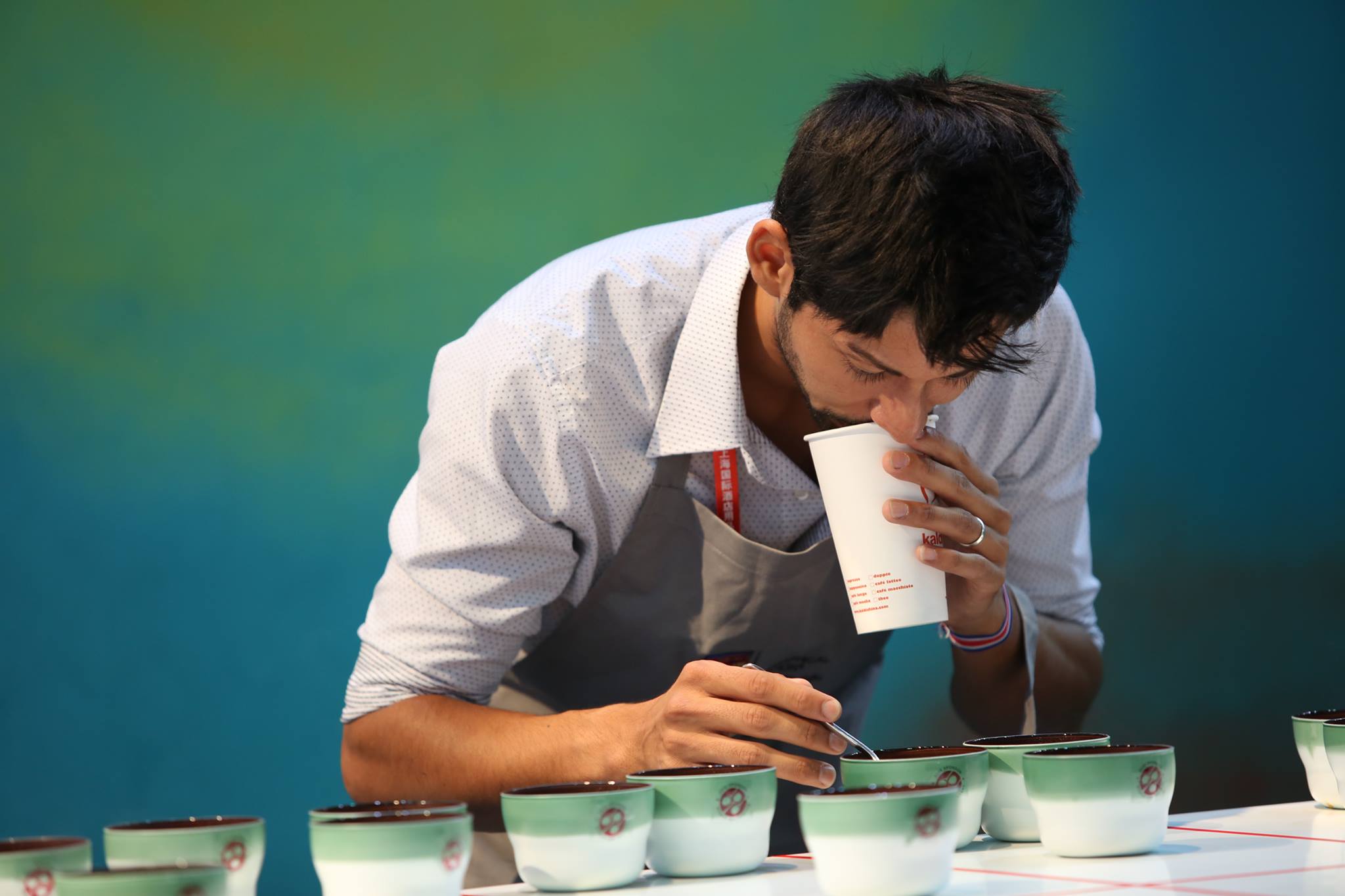 Gabriel Céspedes Bicampeón mundial de catadores de café