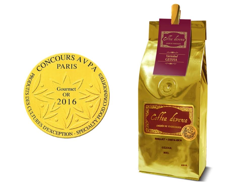 Café de Costa Rica gana oro en París