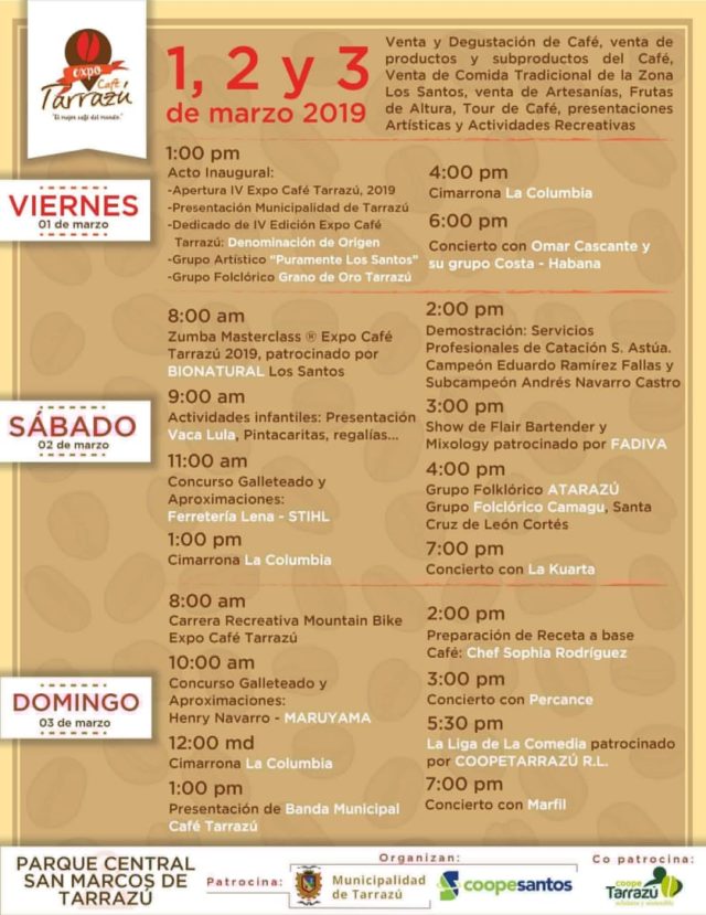 Expo Tarrazú Café 2019