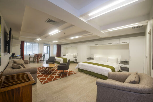 Hotel ofrece habitaciones para vivir