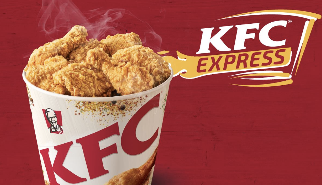 KFC tendrá express gratis