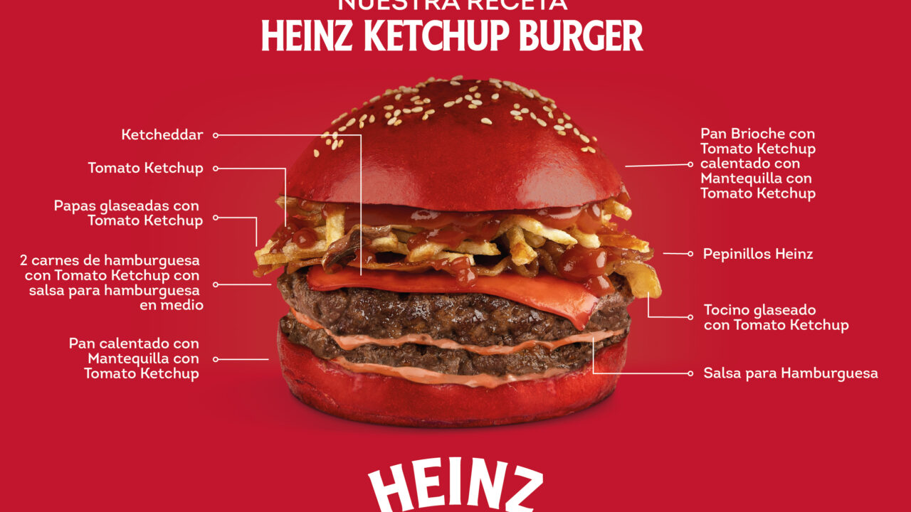 Nueva hamburguesa Heinz