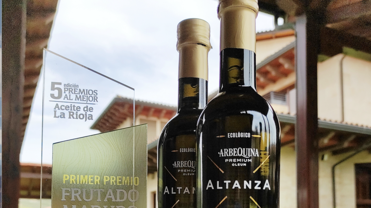 Altanza: premio mejor Aceite Frutado Madurado de La Rioja
