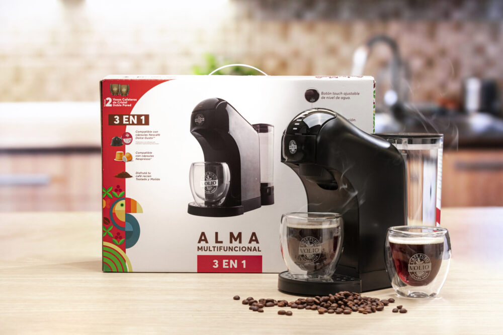 Café Volio lanza su Máquina de café Alma 3 en 1