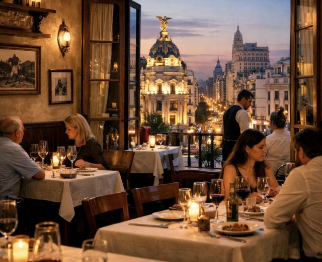Cierre de restaurantes en Madrid